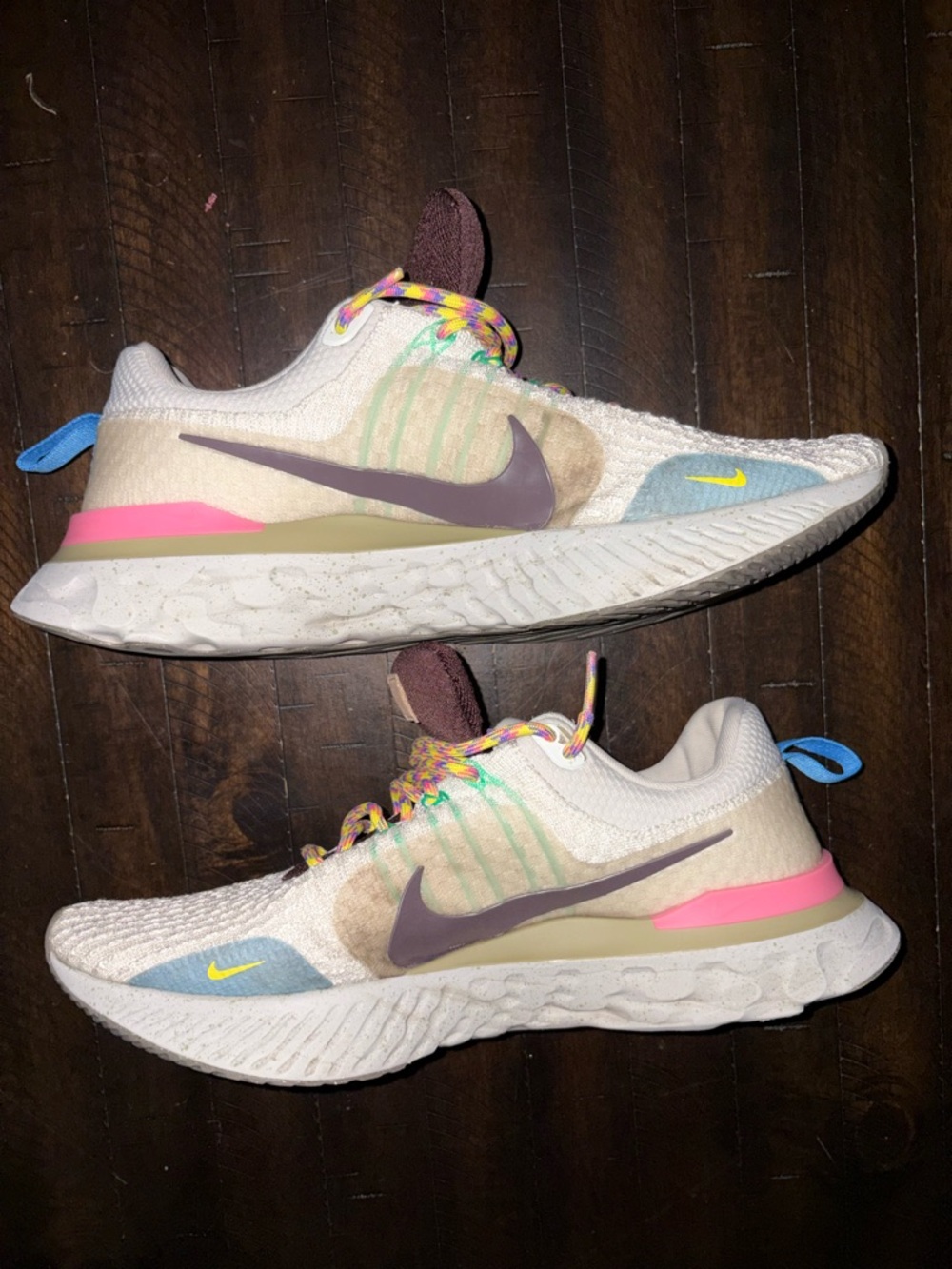 Nike React Infinity Run FK 3 Sail Light Bone Multi Men Running Shoes FJ7068-120